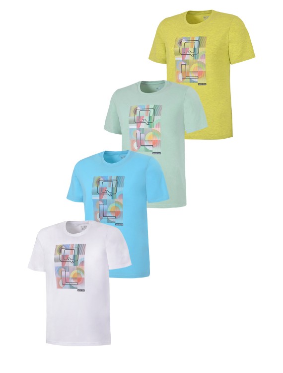 Мъжка памучна тениска, Quick Line, модел 3036