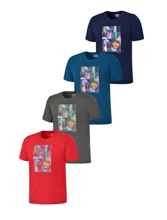 Мъжка памучна тениска, Quick Line, модел 3036