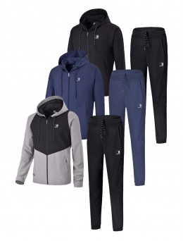 Мъжки спортен летен екип от полиестер, Quick Line, модел 3357