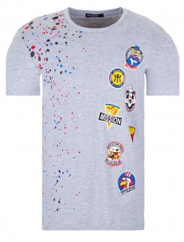 Мъжка тениска, памук, BE GOOD, модел 4213