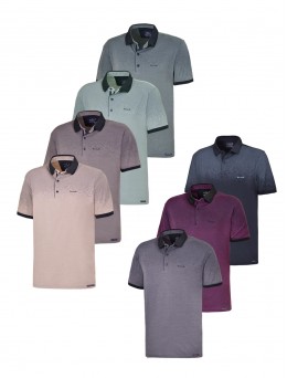 Мъжка тениска, памук, RED DOWN, модел 59130, голям размер