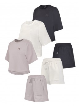 Дамски спортен летен сет от памук, Raymond, модел 6003